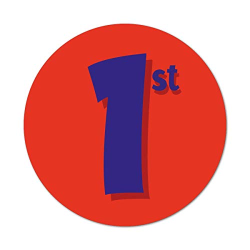 1St Stickers 38mm