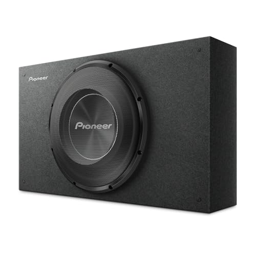 PIONEER A-Series TS-A3000LB 12” Subwoofer – 1500W Max, Pre-Loaded Shallow-Mount Design, Deep Bass in Tight Spaces, Easy Installation, Enclosure Included