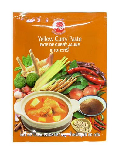 (-31%) COCK Gelbe Currypaste milde Schärfe | Ideal für Currys & Suppen | 1x50g
