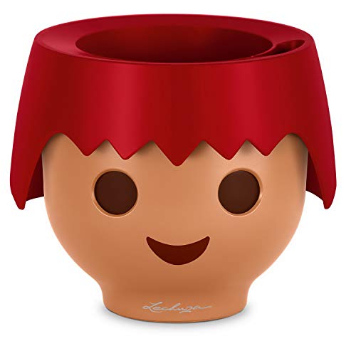 (-33%) Lechuza-Gefäß mit Bewässerungssystem OJO PLAYMOBIL fire red