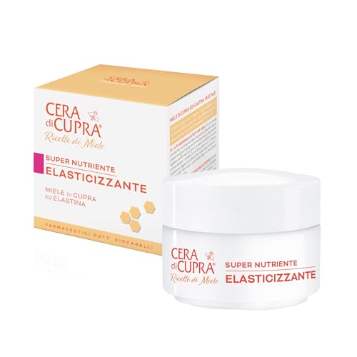 CERA DI CUPRA Hyaluronic Elasticity and Nourishing Cream for Normal Skin - Elasticity and Nourishing with cotton extract and hyaluronic acid (1.7 Fl Oz / 50ml)
