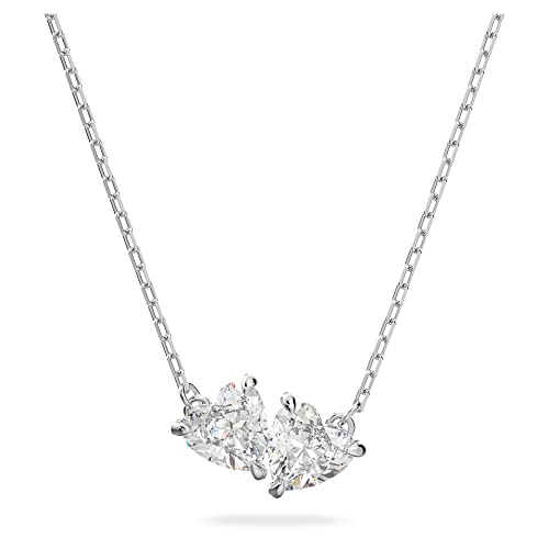 (-32%) Swarovski Mesmera Soul Halskette, Herz, Weiss, Rhodiniert