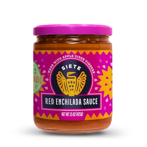 Siete Sauce Enchilada Red 15 OZ