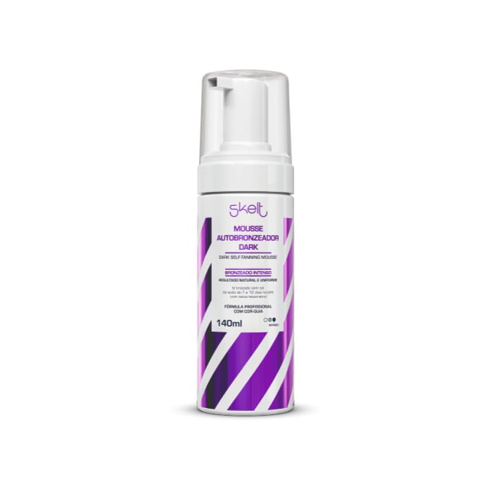 Autobronzeador Em Mousse Dark Skelt