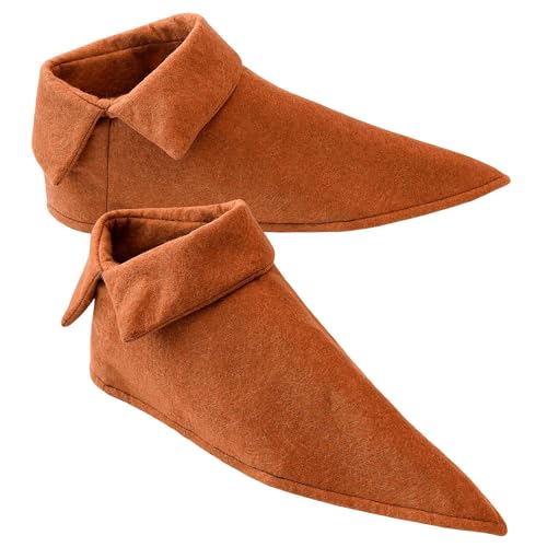 W WIDMANN MILANO Party Fashion 09167 - Medieval Shoe Covers, Overshoes, Costume Accessory, Accessories, Carnival, Theme Party