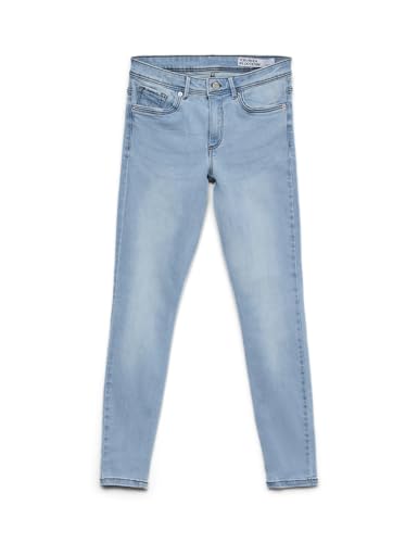 (-37%) VERO MODA Damen Vmtanya Mr Piping Vi352 Noos Jeans, Light Blue Denim, XL EU