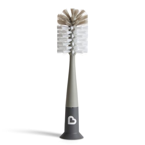 Munchkin Bristle Bottle Brush Grey