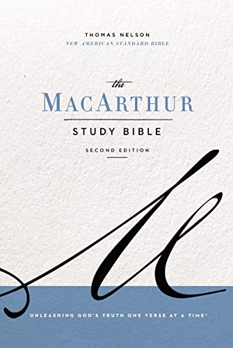 NASB, The MacArthur Study Bible book cover