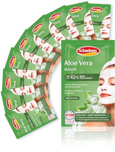 (-14%) Schaebens Aloe Vera Maske, 10er pack (10x 10 ml)