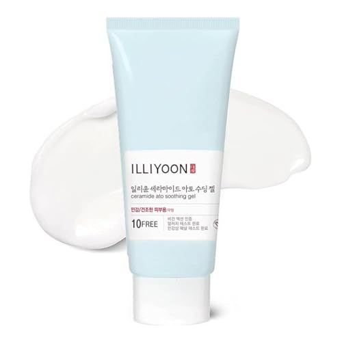 Illiyoon Ceramide Ato Soothing Gel - Vegan Facial Moisturizer for All Skin types, 5.9 Fl Oz (175ml)