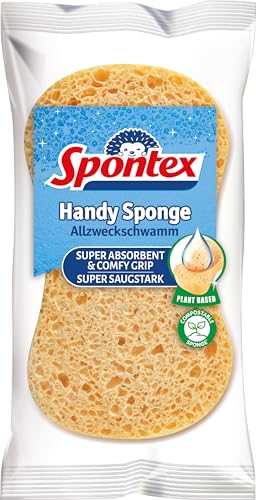 🔥 STARKER PREIS (-46%) Spontex Allzweckschwamm Handy Sponge, 1er Pack