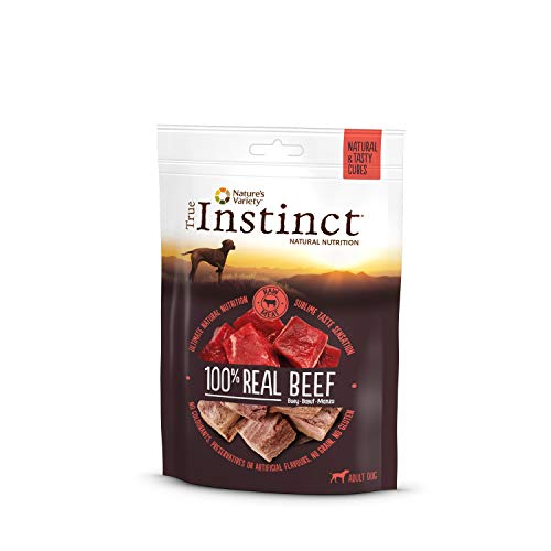 True Instinct 100% Ternera Real Cubes snack para perros