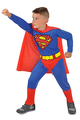 Superman costume disguise boy official DC Comics (Size 8-10 years)