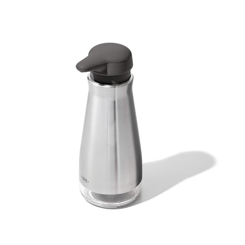 OXO Good Grips Stainless Steel Soap Dispenser Brushed Steel