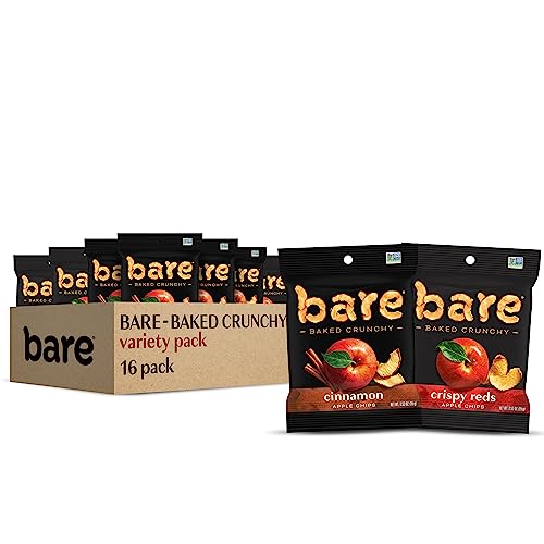 Bare Baked Crunchy Apples Fuji And Reds And Cinnamon Variety Pack 053