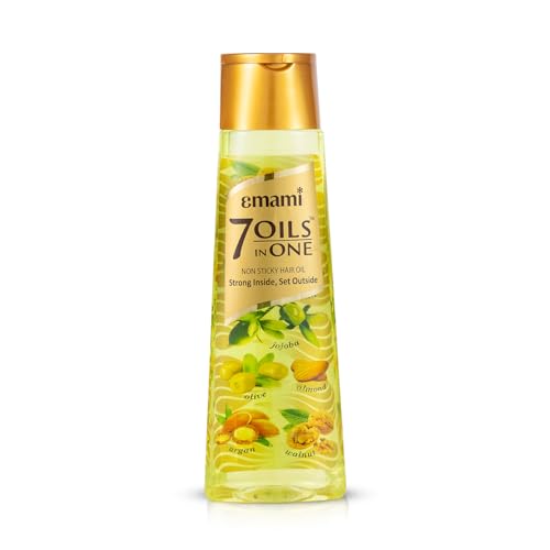 Hair Oil | Makes Hair 20x Stronger and Manageable | Coconut Oil, Amla, Jojoba, Olive, Walnut, Argan & Almond Oils | 500ml