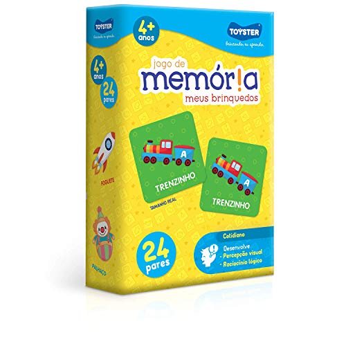 Toyster - Meus Brinquedos - Jogo de Memória