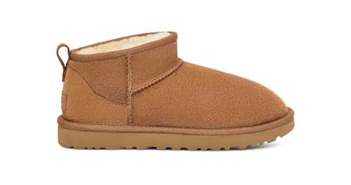 UGG Women's Classic Ultra Mini Boot, Chestnut, 06