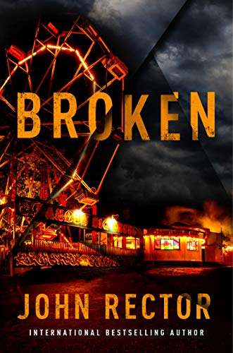 Broken book cover