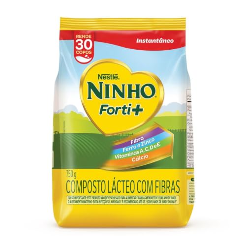 Composto Lácteo, Nestlé, Ninho Forti+, Pacote, 750g