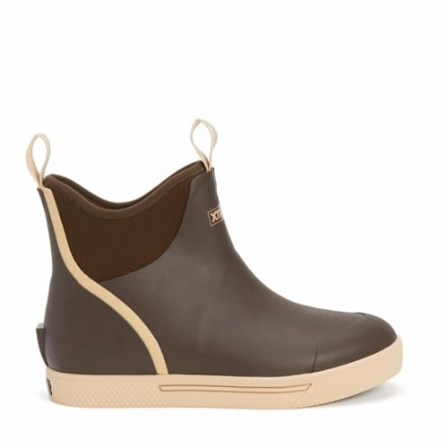 Xtratuf Men's Wheelhouse 6 Inch Ankle Deck Boot, Brown, Size 13