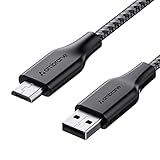 Ambrane Unbreakable 60W 3A Fast Charging 15m Braided Micro USB Cable
