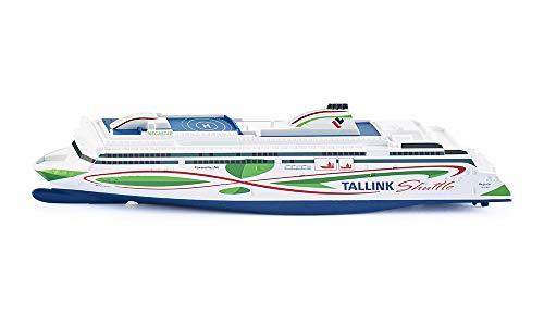 siku 1728, Ferry Tallink Megastar, 1:1000, Métal/Plastique, Blanc/Bleu/Vert, Polyvalent