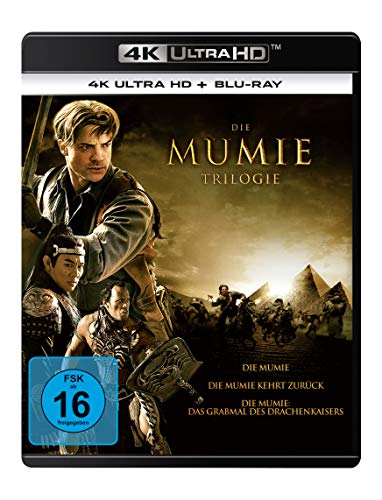 (-15%) Die Mumie Trilogie (6 Discs) [4K Ultra HD] + [2 Blu-rays]
