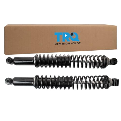TRQ Rear Shock Absorber Pair Set for Avalanche/Avalanche 1500 / Escalade/Escalade ESV/Escalade EXT/Suburban 1500 / Tahoe/Yukon/Yukon XL 1500