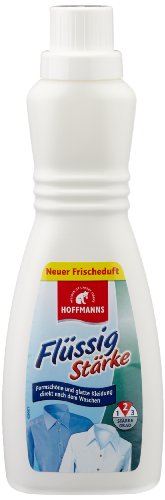 (-40%) Hoffmanns Flüssigstärke – Wäschestärke für geglättete Kleidung, natürlichen Halt und Anti-Faltenbildung – Stärkegrad 2 – 1 x 500 ml