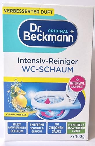 (-15%) Dr. Beckmann Intensiv - Reiniger WC-Schaum Citrus | 3 x 100 g