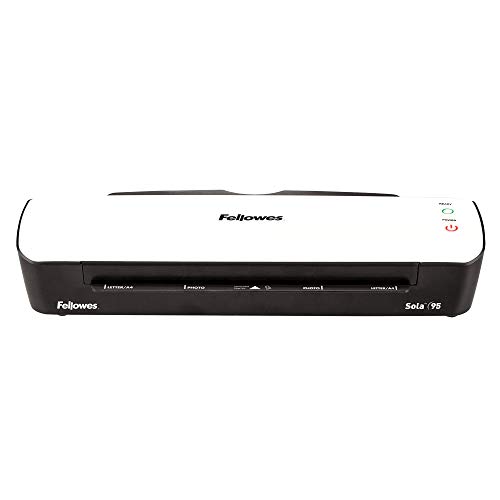 Fellowes A4 Sola Laminator for Home and Home Office, for Laminating Pouches up to 125...