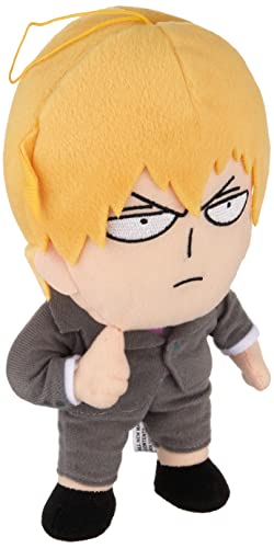 Great Eastern Entertainment Mob Psycho 100 - Arataka Plush 8'',Multi-colored