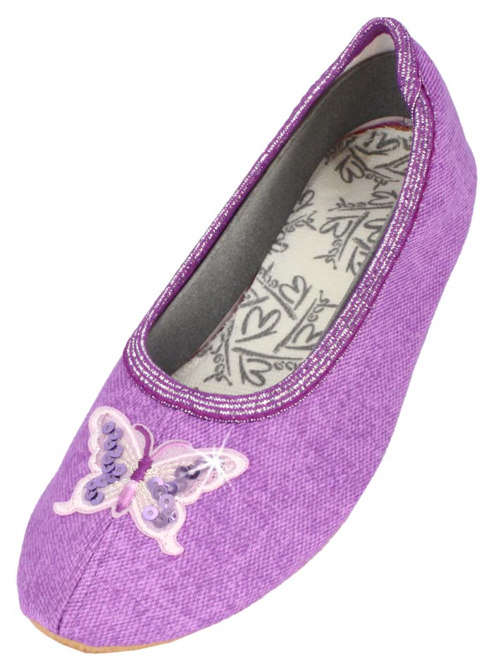 🔥 STARKER PREIS (-47%) Beck Mädchen, Gymnastikschuhe, Violett, 32 EU