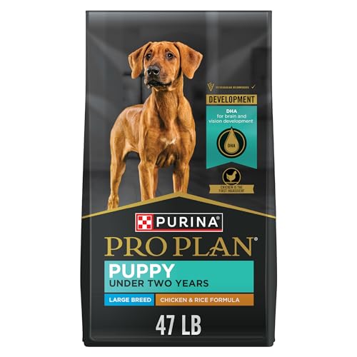 Purina Pro Plan Large Breed Puppy Chicken & Rice Formula, 47 lb