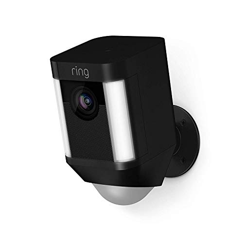⚡ BLITZDEAL (-60%) Ring Spotlight Cam Battery, Zertifiziert und generalüberholt | Schwarz