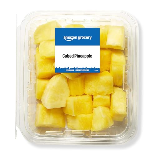 Amazon Grocery, Cubed Pineapple, 32 Oz (Previously Fresh Brand, Packaging May Vary)