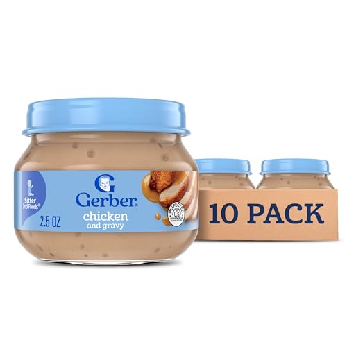 Gerber Stage 2 Chicken and Gravy Jar 10-Pack