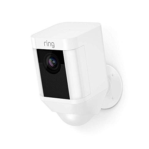 ⚡ BLITZDEAL (-60%) Ring Spotlight Cam Battery, Zertifiziert und generalüberholt | Weiß