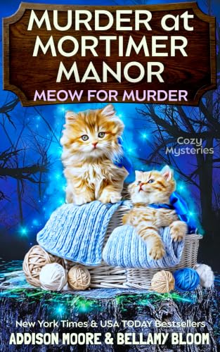An Awful Cat-titude / Murder at Mortimer Manor book cover