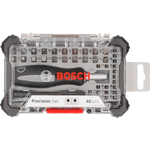🔥 STARKER PREIS (-53%) Bosch 42tlg. Schraubendreher Set Präzisions- und Standardbits (für Präzisionsschrauben, Zubehör Schrauberbits und Steckschlüssel) - Amazon Edition
