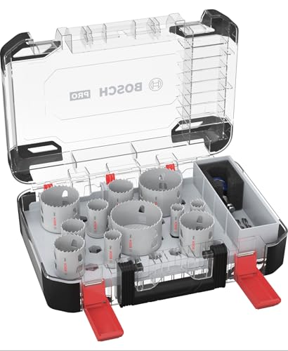 Bosch 14x PRO Multi Material PC Plus Lochsäge-Set, 20, 68, 76 mm, 14-tlg.