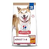 Hill's Science Diet Adult 1-6 No Corn, Wheat or Soy Dry Dog Food, Chicken, 15 lb. Bag