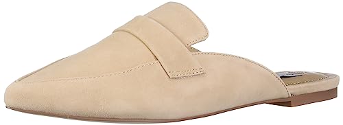 Steve Madden Women's Flavor Mule, Tan Suede, 6 Wide