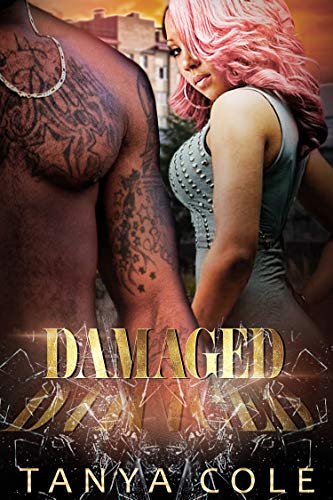 Damaged book cover