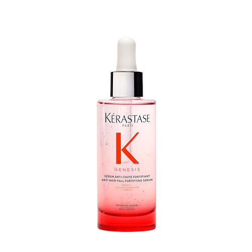 Kérastase Genesis Sérum Anti-chute Tratamiento Anticaída Profesional 90ml | Tratamiento anticaída Profesional de doble acción que frena la caída de pelo mujer y estimula el crecimiento.