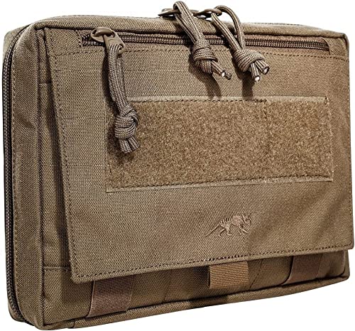 Tasmanian Tiger TT EDC Pouch Molle-kompatible Rucksack Organizer Zusatz-Tasche für Werkzeug und Medic Erste Hilfe Set mit Patch-Fläche (Coyote Brown)