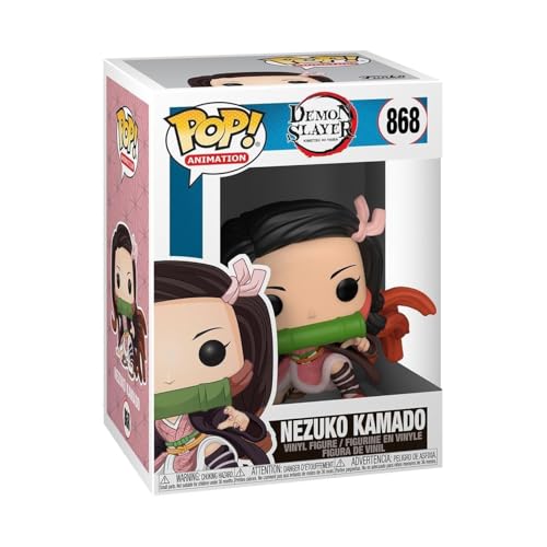 Funko Pop Animation: Demon Slayer - Nezuko Kamado - Collectable Vinyl Figure - Gift Idea - Official Merchandise - Toys for Kids & Adults - Anime Fans - Model Figure for Collectors and Display