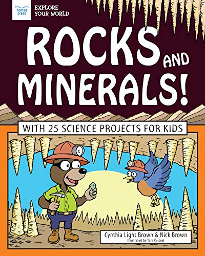 Rocks and Minerals! (By: Cynthia Light Brown) cover