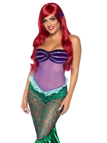 Leg Avenue Women's Under The Sea Mermaid Costume, Multicolor, Medium